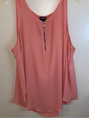 Sleeveless Chiffon Tunic